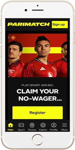 Parimatch Tanzania app screenshot